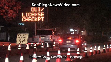 25 unlicensed drivers cited during checkpoint in Escondido